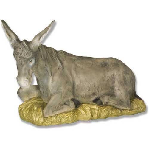 Custom Painted Donkey 18 Nt Outdoor/Indoor Statue - Bella Statues