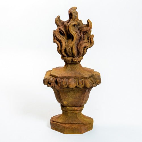 Flaming Belgian Finial Outdoor/Indoor Statue - Bella Statues
