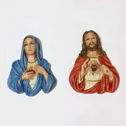 Custom Painted Jesus Plaque Outdoor/Indoor Statue - Bella Statues