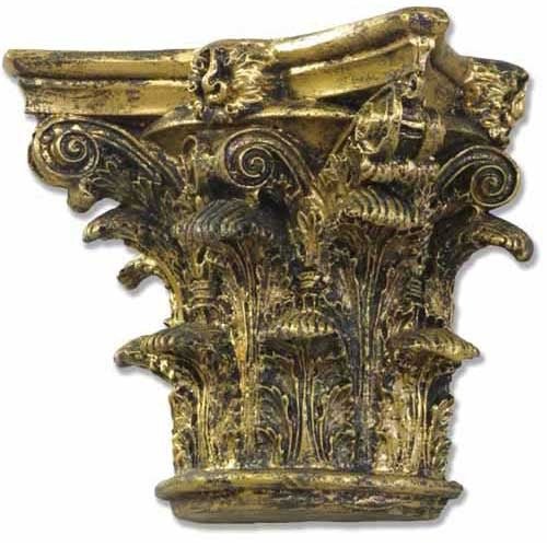 Fineline Corinthian Cap. Half Outdoor/Indoor Statue - Bella Statues