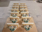 Custom Painted Angel Shelf 10 Sm Crucifxion Outdoor/Indoor Statue - Bella Statues