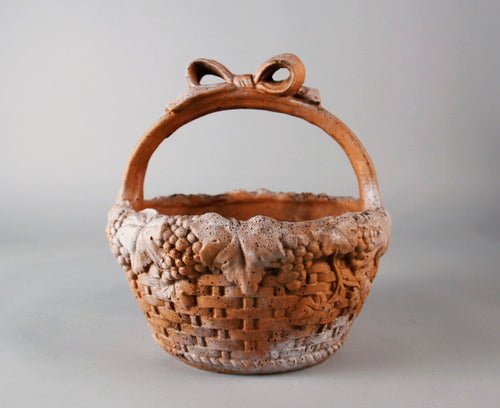 Ribbon Basket 12H Outdoor/Indoor Statue - Bella Statues