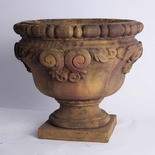 Curl Urn 20 (MONECELLO) Outdoor/Indoor Statue - Bella Statues