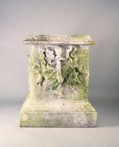 Decorative Horn Pedestal 23 Outdoor/Indoor Statue - Bella Statues