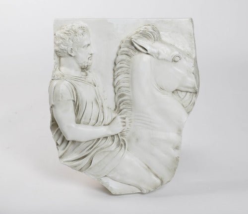 Horseman Fragment(The Met)26 Outdoor/Indoor Statue - Bella Statues