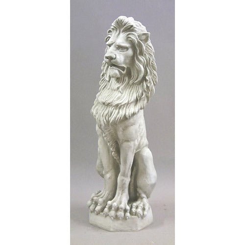 Lifesize Guardian Lion Estate 45 Outdoor/Indoor Statue - Bella Statues