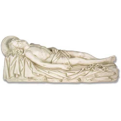 Lifesize Jesus Religious Dead Savior 41 W Outdoor/Indoor Statue - Bella Statues
