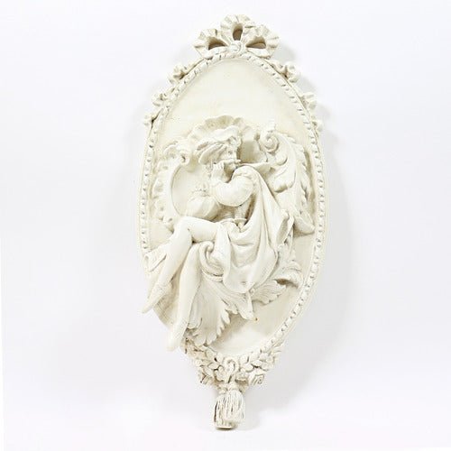 Aucassin Plaque Outdoor/Indoor Statue - Bella Statues