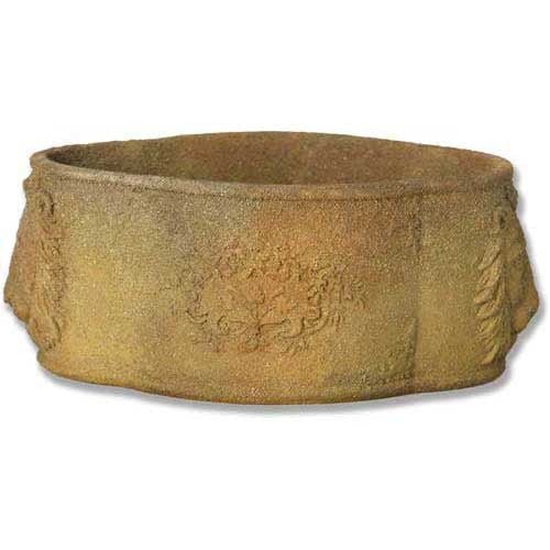 Oval Lion Planter Outdoor/Indoor Statue - Bella Statues