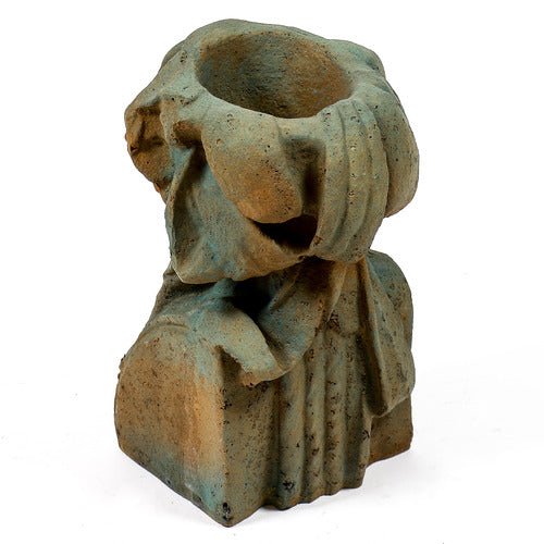 King Richard Head Planter 11 Outdoor/Indoor Statue - Bella Statues