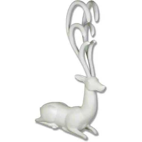 Lifesize Fantasy Deer - Resting 64 Outdoor/Indoor Statue - Bella Statues