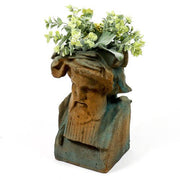 King Richard Head Planter 11 Outdoor/Indoor Statue - Bella Statues