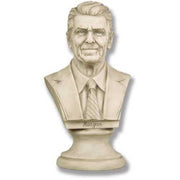 Ronald Reagan Bust 12"H Outdoor/Indoor Statue - Bella Statues