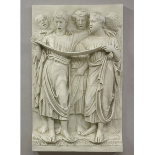 Lifesize Cantoria Frieze/Scroll - Lrg Outdoor/Indoor Statue - Bella Statues