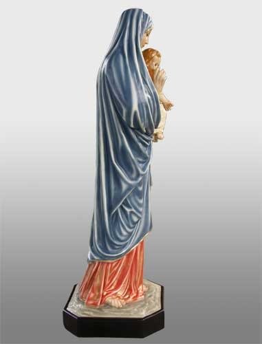Custom Painted Lifesize Our Lady Blessed Sacrament Mary Religious Outdoor/Indoor Statue - Bella Statues