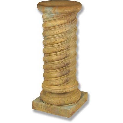 Twisted Pedestal 26 H Outdoor/Indoor Statue - Bella Statues