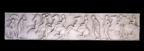 Lifesize Parthenon Frieze (Lng&Th)11 Outdoor/Indoor Statue - Bella Statues