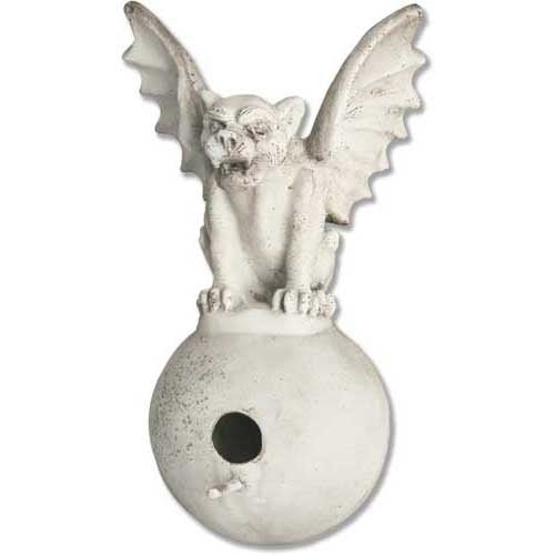 Gargoyle Birdhouse 18 Outdoor/Indoor Statue - Bella Statues