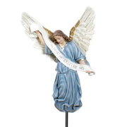 Custom Painted Gloria In Excelsis Angel Outdoor/Indoor Statue - Bella Statues