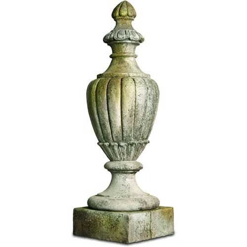 Lifesize Pershing Finial 36 H Outdoor/Indoor Statue - Bella Statues