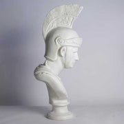 Roman Soldier with Helmet Outdoor/Indoor Statue - Bella Statues