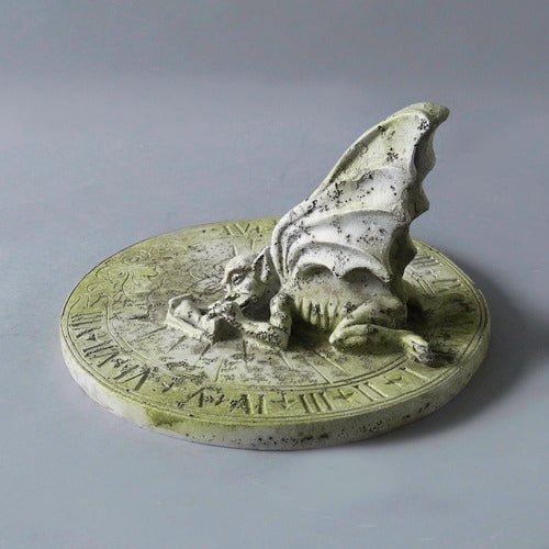 Gargoyle Sundial 12 W Outdoor/Indoor Statue - Bella Statues