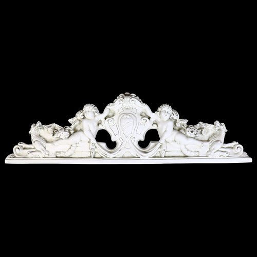 Lifesize Devonshire Wall Pediment Outdoor/Indoor Statue - Bella Statues