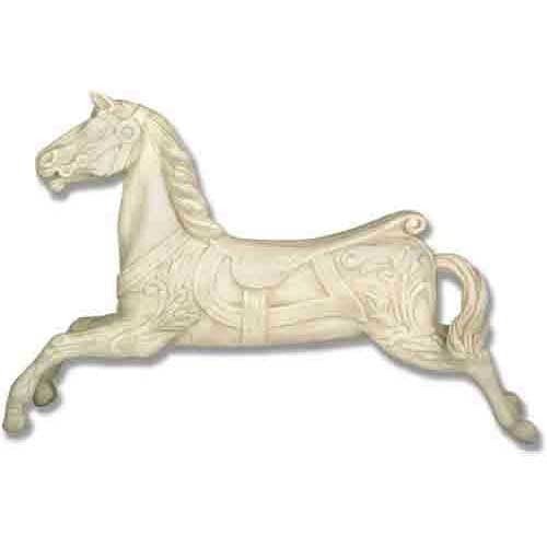 Lifesize English Carousel Horse 28 Outdoor/Indoor Statue - Bella Statues