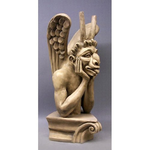 Le Colossal Spitting Gargoyl27 Outdoor/Indoor Statue - Bella Statues