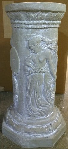 Dancing Muse Pedestal 22 Outdoor/Indoor Statue - Bella Statues