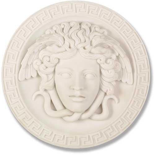 Medusa Plaque 8 (standard) Outdoor/Indoor Statue - Bella Statues
