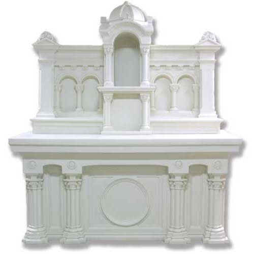 Large Church Altar Grand 75" (Top & Bottom) Outdoor/Indoor Statue - Bella Statues