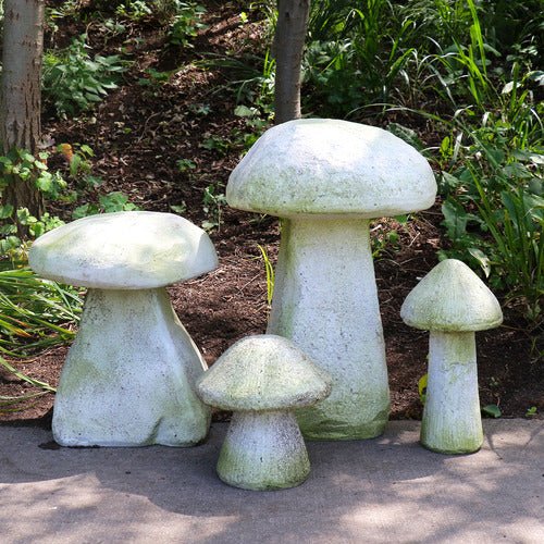 Staddle Stone Mushroom 24 Outdoor/Indoor Statue - Bella Statues