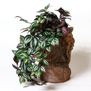 Bacchus Head Planter/Wine 13 Outdoor/Indoor Statue - Bella Statues