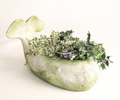Whale planter Outdoor/Indoor Statue - Bella Statues