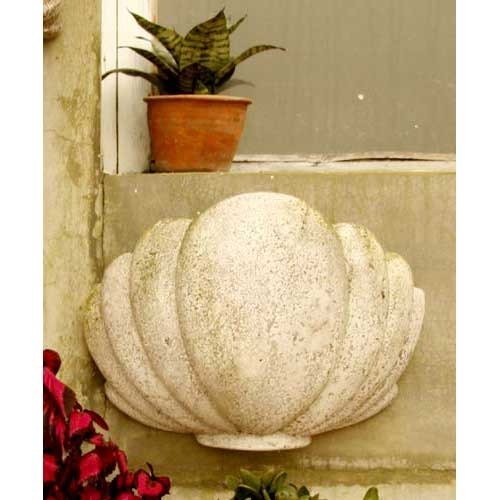 Herley Shell Sconce 12 Outdoor/Indoor Statue - Bella Statues