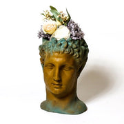 Hermes Head Planter 15 Outdoor/Indoor Statue - Bella Statues