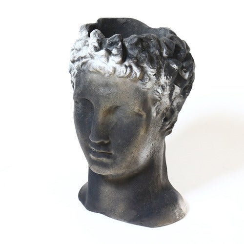 Hermes Head Planter 15 Outdoor/Indoor Statue - Bella Statues