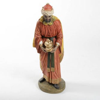 Custom Painted King Melchior Outdoor/Indoor Statue - Bella Statues