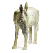 Lifesize Donkey Mule Jackass 40 Outdoor/Indoor Statue - Bella Statues