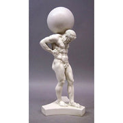 Atlas Holding Sphere Outdoor/Indoor Statue - Bella Statues