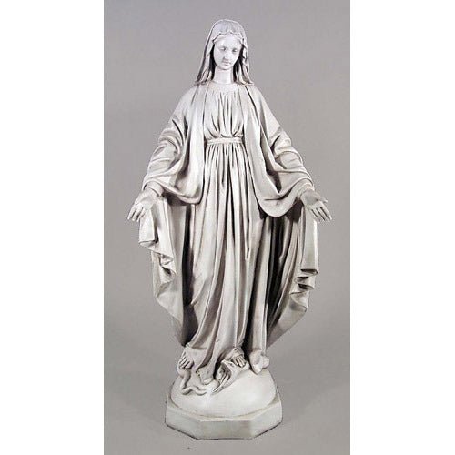 Lifesize Religious Virgin Mary - 42 H Outdoor/Indoor Statue - Bella Statues