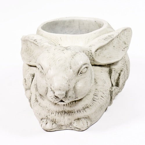 Rabbit Planter Outdoor/Indoor Statue - Bella Statues