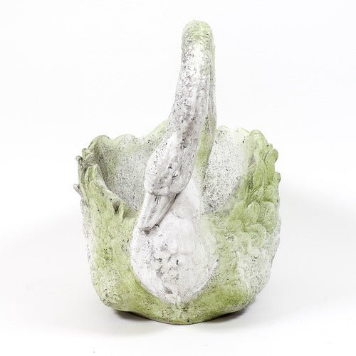Swan Grande Planter 22 Outdoor/Indoor Statue - Bella Statues