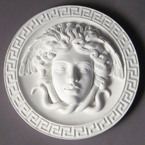 Medusa Plaque 8 (standard) Outdoor/Indoor Statue - Bella Statues