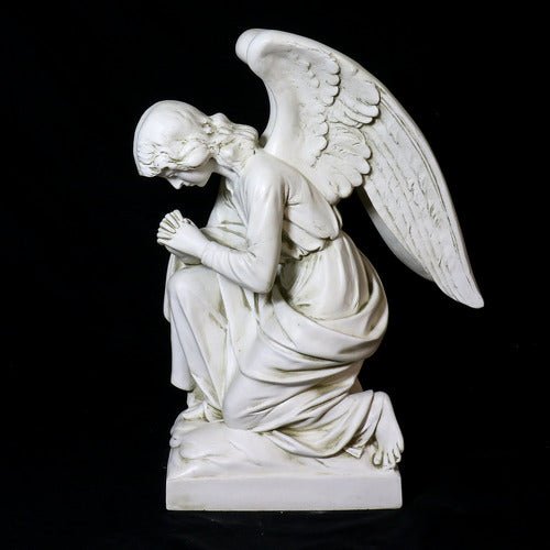 Kneeling Angel Praying Outdoor/Indoor Statue - Bella Statues