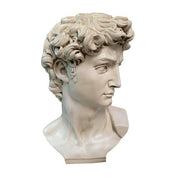 Lifesize Head Of David From Orig - 48 Outdoor/Indoor Statue - Bella Statues