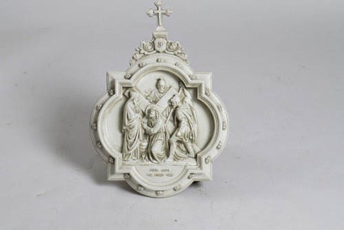 Chapel Wall Plaque Station 3 Outdoor/Indoor Statue - Bella Statues