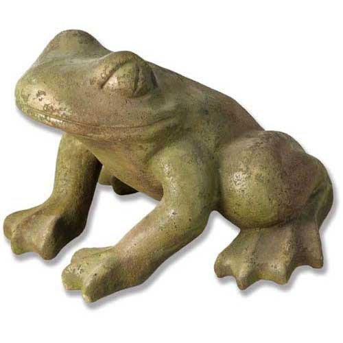 Frog Of Garden 12"H Outdoor/Indoor Statue - Bella Statues