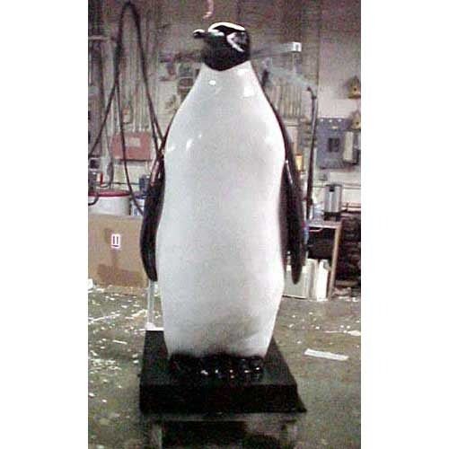 Custom Painted Lifesize Penguin 6 ' SEE F9856 Outdoor/Indoor Statue - Bella Statues